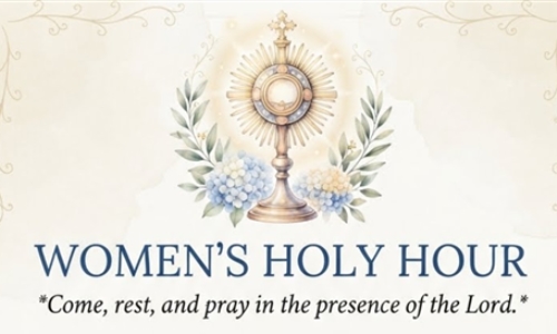 New Women's Holy Hour