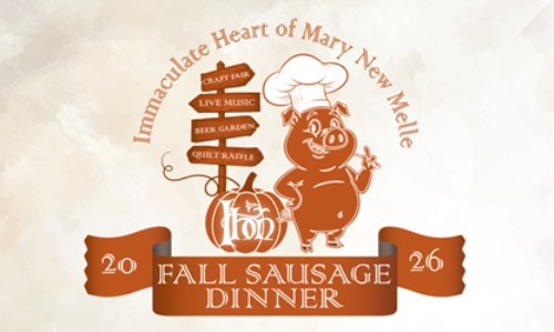 2026 Fall Sausage Dinner THIS WEEKEND!