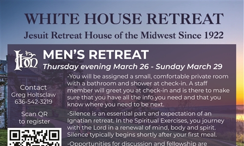 IHM Men's White House Retreat