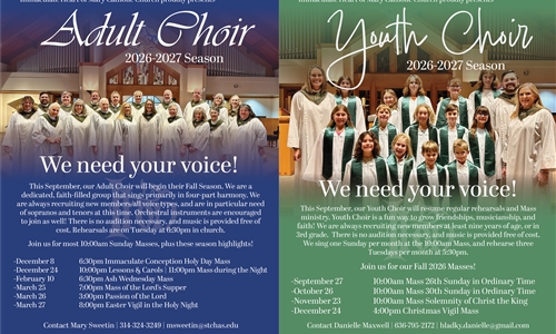 Choirs Recruiting!