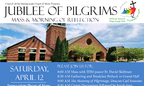 Jubilee of Pilgrims: Mass & Morning of Reflection