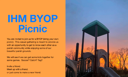 BYOP (Bring Your Own Picnic)